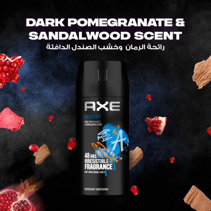 AXE AERO ANARCHY SPOFF 4X3X120ML - Image 3